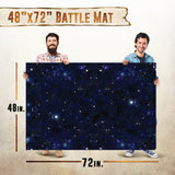 Vinyl Battle Game Mat - Blue Space - [48" x 72"]