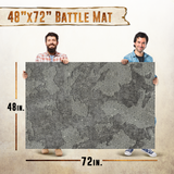 Vinyl Battle Game Mat - Cobblestone - [48" x 72"]