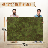 Vinyl Battle Game Mat - Dark Moss - [48" x 72"]